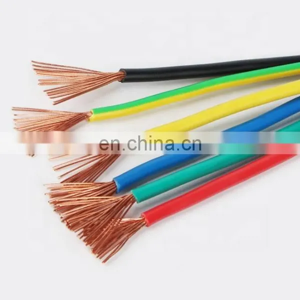 Single Core Cable For 3Hp Air Conditioner 1 Core 0.5Mm2 Bare Copper Core Wire Price 100M photo-2