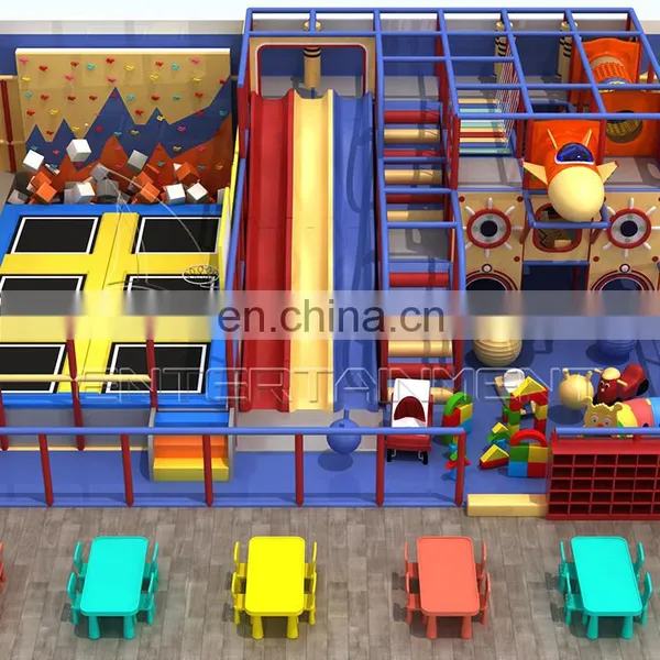 Soft Playground Commercial Amusement Equipment Kids Playground Indoor Equipment With Soft Colors photo-4