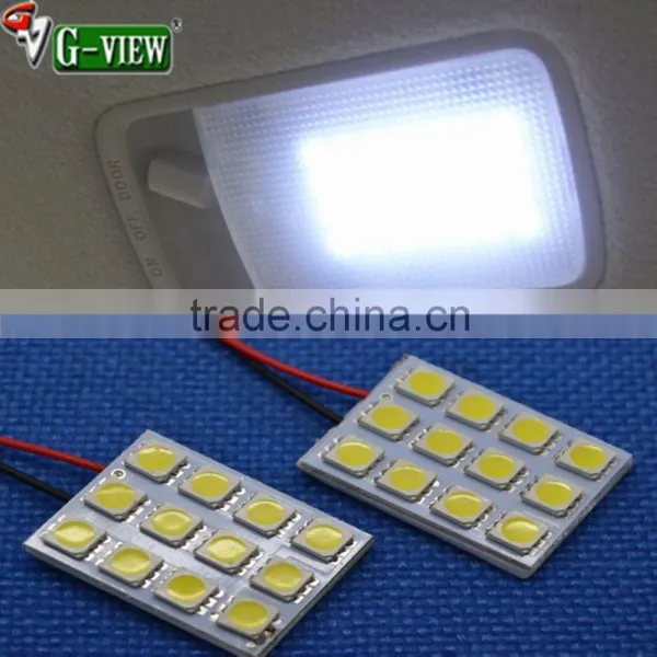 Superbright 12smd Car Led Roof Light,12smd Dome Led Car Lamp ,auto Led Interior Light photo-2