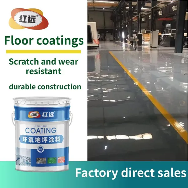 Water Based Epoxy Flooring Construction, Laying of Green Anti Slip and Wear-resistant Flooring Paint for Underground Parking Lots photo-3