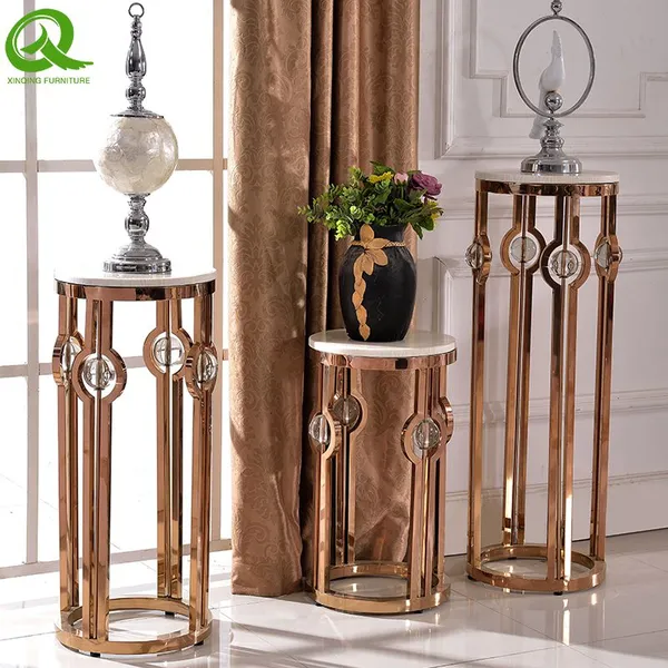 Wholesale Modern Indoor Flower Stand Flower Rack Wedding Flower Stands for Decoration