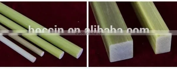 Fiber Rod of High Voltage Polymer Insulator Insulated Rod Insulator Rod photo-2