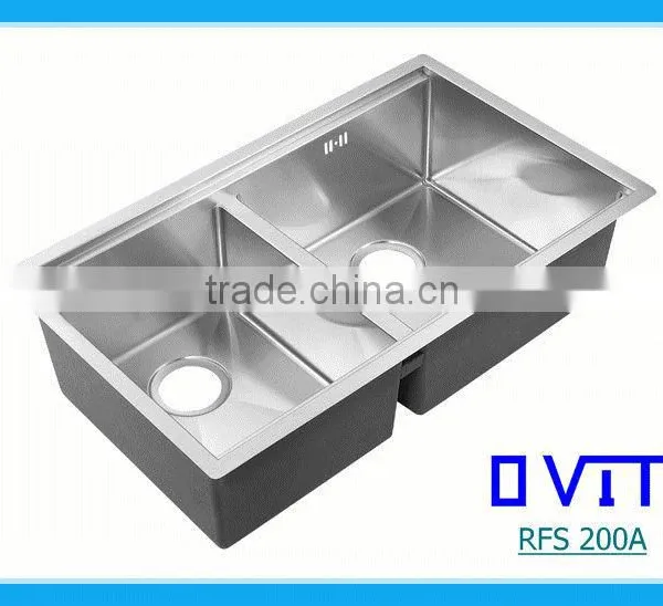 Handmade Sink Stainless Steel Kitchen Sink-SUS100A-1 photo-4