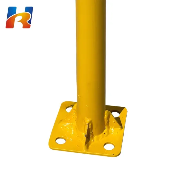Guard Rails Portable Steel Safety Railings Roof Fall Protection Security Barriers Pedestrian Temporary Protective Handrails photo-4