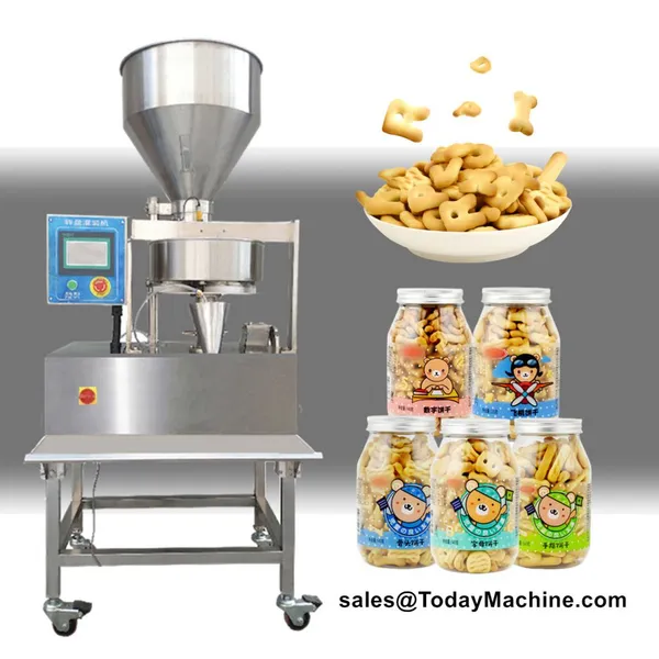 Automatic Volumetric Cup Measuring Filling Machine for Nuts Rice Salt Sugar Granules Snack photo-4
