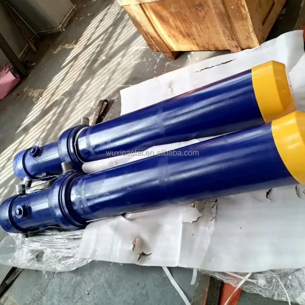 Excavator Ram Boom Hydraulic Cylinders With Hydraulic Safe Valve Similar As Case Komatsu Cat Doosan Mitsubishi Sany Liugong photo-3