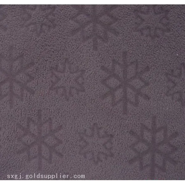 Knitted Clip Flower Polar Fleece Fabric - Unique 3D Floral Texture for Fashion & Decor photo-5