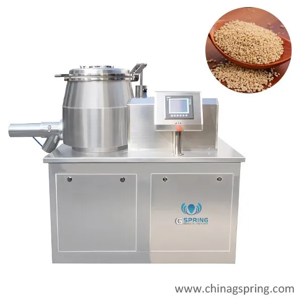 Granulation Process GHL Series High Efficiency Wet Mixing Granulator Stainless Steel for Pharmaceutical Food Industry