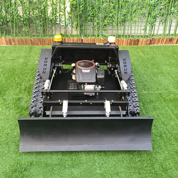 Hybrid All Terrain 550Mm Cutting Width Electric Start Remote Operated Weed Trimmer photo-2