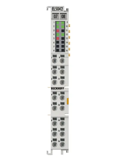 BECKHOFF EL5042 Терминал EtherCAT, 2-канальный интерфейс энкодера, BiSS-C