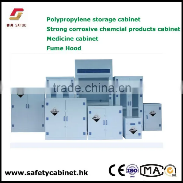 Polypropylene Corrosive Chemical Storage Cabinet for Acidity Chemical