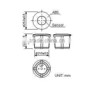 High Quality Parking Ultrasonic Sensor NU40D21TR-1 photo-2