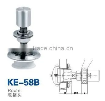 KE-S3 Good Quality Curtain Wall System, Glass Spider Fitting photo-3