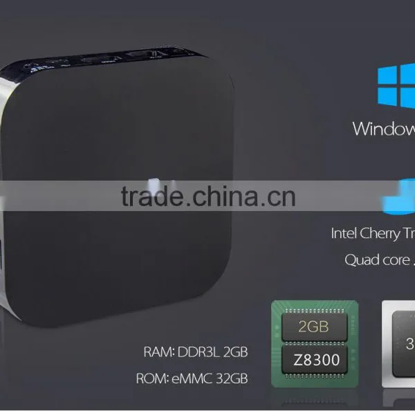 Vensmile W8 PRO Intel Cherry Trail Mini pc W8 PRO 2GB/32GB Quad Core Wi-Fi 2.4GHz/5GHz BT4.0 Wintel Mini pc W8 PRO photo-2