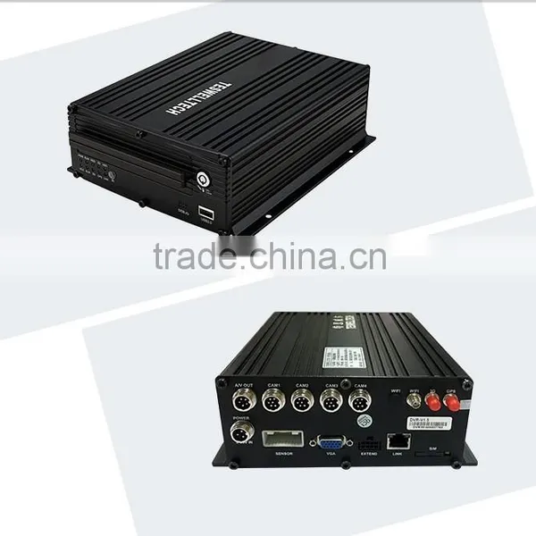 Teswell High Quality 1080P 3G 4G GPS WIFI Mobile Nvr 1080P Mnvr photo-3