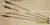 Archery Hunting Bamboo Arrow With 5" Turkey Fletching And Hunting Broadheads