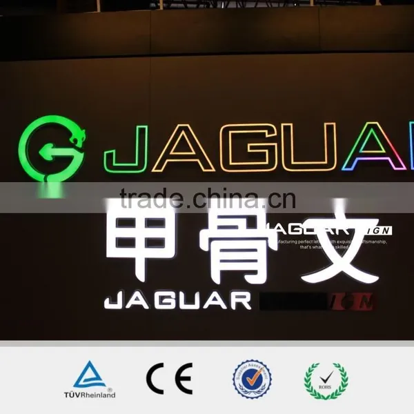 Waterproof Customized Acrylic Commercial Advertising Monochrome Alphabet Led Display Light Letter Sign Outdoor photo-6