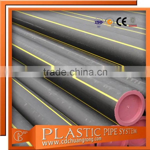 Long Lifespan Gas Supply HDPE Pipe Full Form photo-5