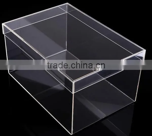 2016 Acrylic Storage Box New Deaign for Kids or Adult Shoes Packaging Quality Choice photo-2