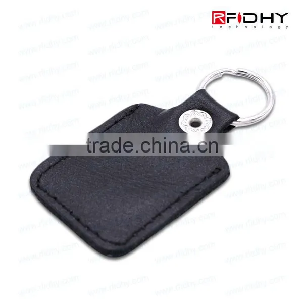Stylish TK4100 Leather RFID Key Tag for Ticket photo-4