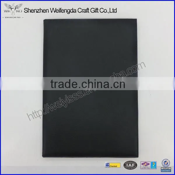 Unique Fashion A4 PU Leather Menu Cover With PP Pages photo-2