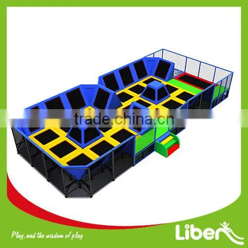 China Professional Manufacturer Trampoline With Foam Pit and Dodge Ball, Gymnastic Trampoline Cloth for Sal (5.LE.T8.409.132.00) photo-4