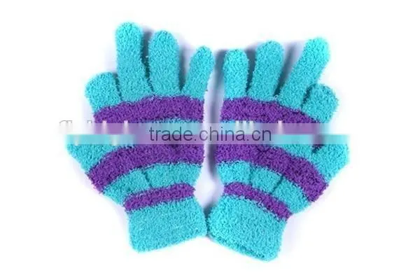 China Supplier Custom Children Knitting Glove/knitted Glove/knit Glove photo-2
