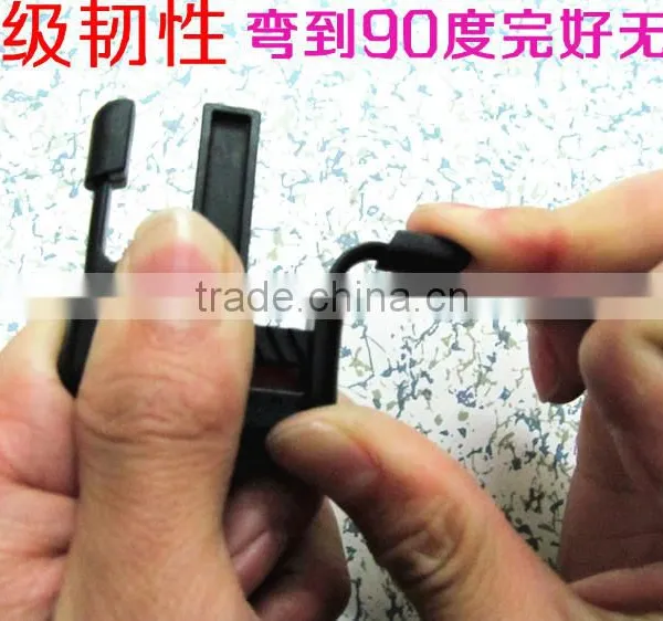 Black Plastic Regulating Buckle High Cost Performance Plastic Buckle for Bags&Belt in Different Sizes photo-4