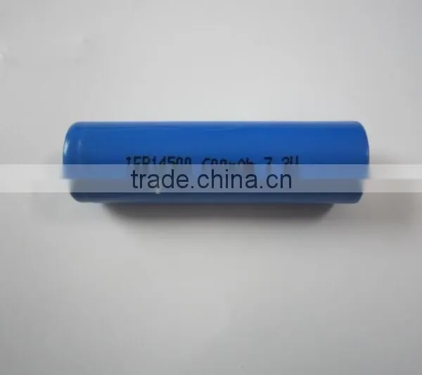 AA Rechargeable 14500 800mAh Li Ion Battery 3.7 Volt photo-3