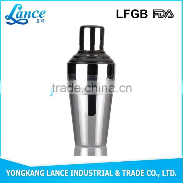 UK Popular Bar Tools 750ml Stainless Steel Luxe Cocktail Shaker photo-2