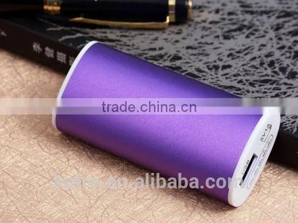 Aluminum Shell LOGO 18650 li Ion 5200 Mah External Mobile Battery Charger Phone Power Bank photo-2