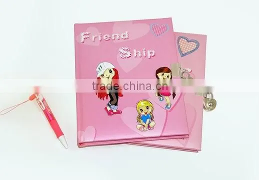 Personalized Notebook Printing Office Notebook With Lock and Key photo-4