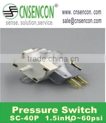 MPL 602 High Quality Pricision Low Pressure Switch SC-40P/V for OEM Application photo-2