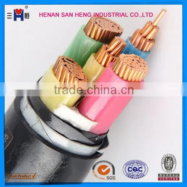 0.6/1KV Xlpe/PVC Insulated Armoured cu Copper 4 Core 4x25mm2 Power Cable 4x16mm2 Power Wire photo-6