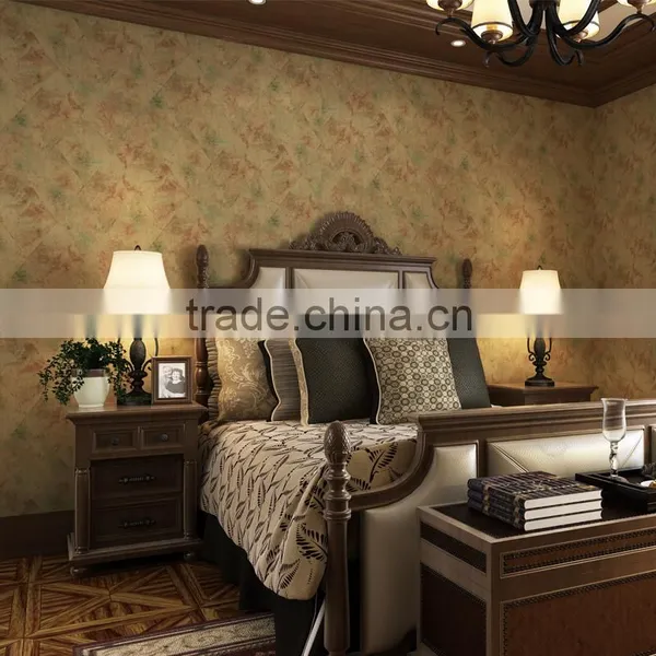 Comfortable Elegant Simple Lattice Decorative Living Room Wallpaper photo-4