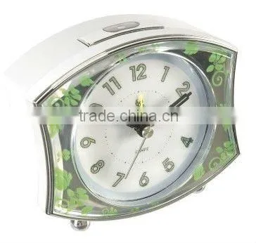 Analog Snooze Sweep Alarm Desk Smart Light Clock