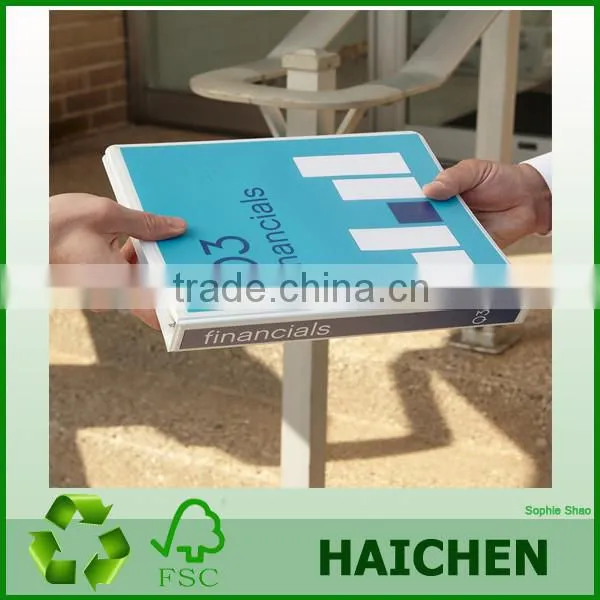 A4 Standard PVC Cardboard Ring Binder With Excess Inventory for Sale photo-3