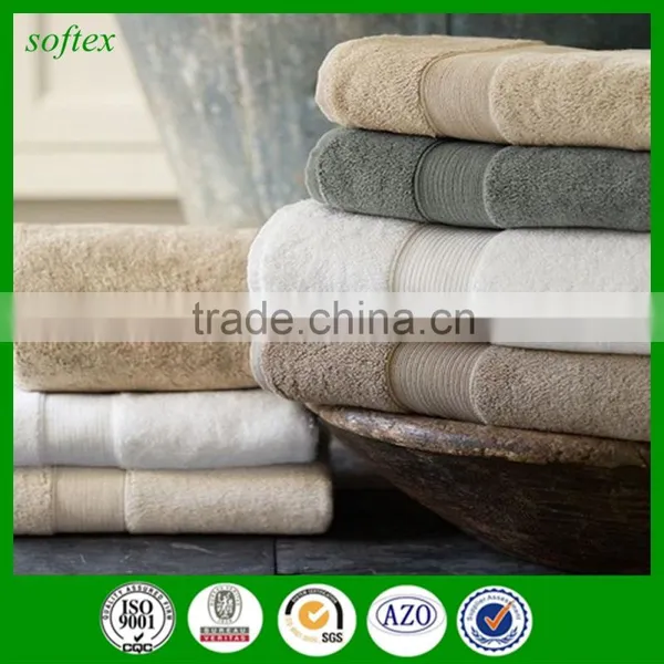 100%cotton 21s2 Plain Dobby 36x76cm 170g Manufacturers 100% Cotton Hotel Face Towel photo-3