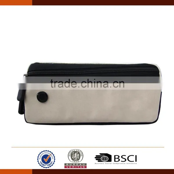 Colorful 600D Multi Pocket Pencil Case With Zipper photo-4