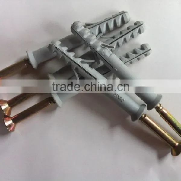 Nylon Hammer Anchor Screw With Double Wings photo-3