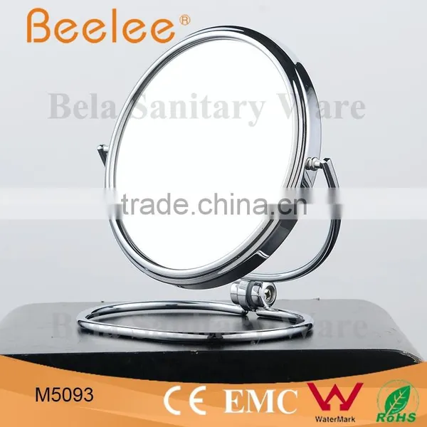 3 Inch Foldable Round Double Side Makeup Mirror Pocket Mirror for Travel photo-4