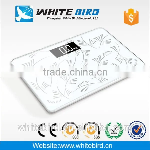 150kg/0.1kg Electronic Digital Tempered Glass Bathroom Body Weighing Scale photo-3