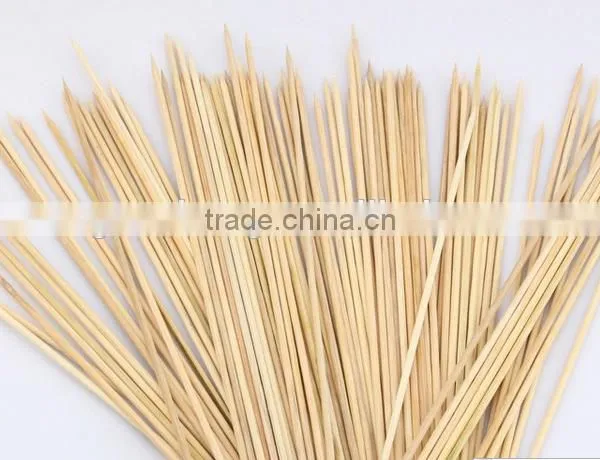 BAMBOO CLEAR ACRYLIC FLOWER SKEWER 4 IN photo-2