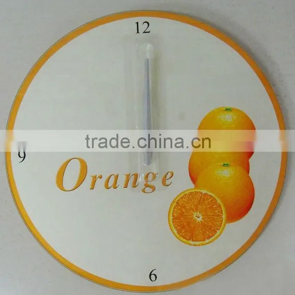 Glass Wall Clock, Fashion Wall Mounted Clock, Decorative Wall Clock photo-5