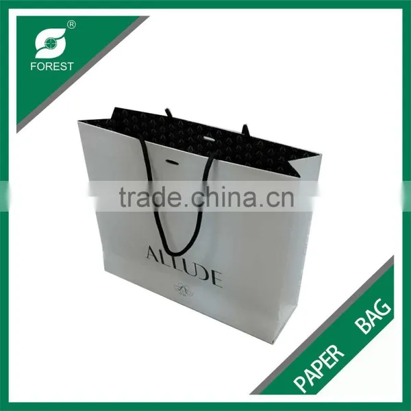 CUSTOM PRINTED WHITE COLOR PAPER BAG WITH LOGO photo-5