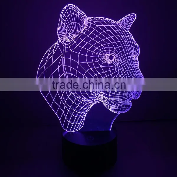 Color Change 3D Leopard LED Light photo-5