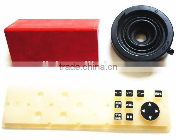 OEM tear resistance Polyurethane elastomer pulley wheels bushing injection moulding plastic PU parts