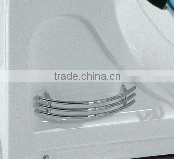 Foshan China CE/ETL Apprival Massage Whirlpool Acrylic Bathtub With Glass Fibre photo-3