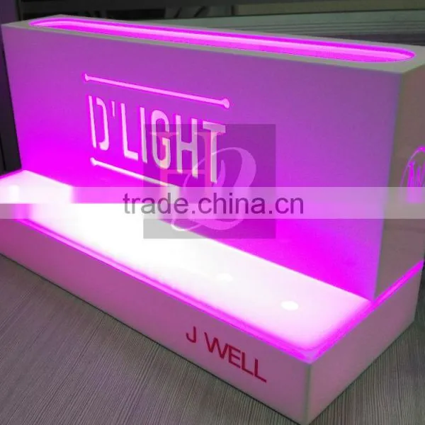 Acrylic Makeup Display Stand With Different Color LED Light photo-2
