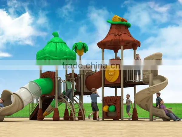 China Kids Plastic Slide for Outdoor Playground Equipment photo-2